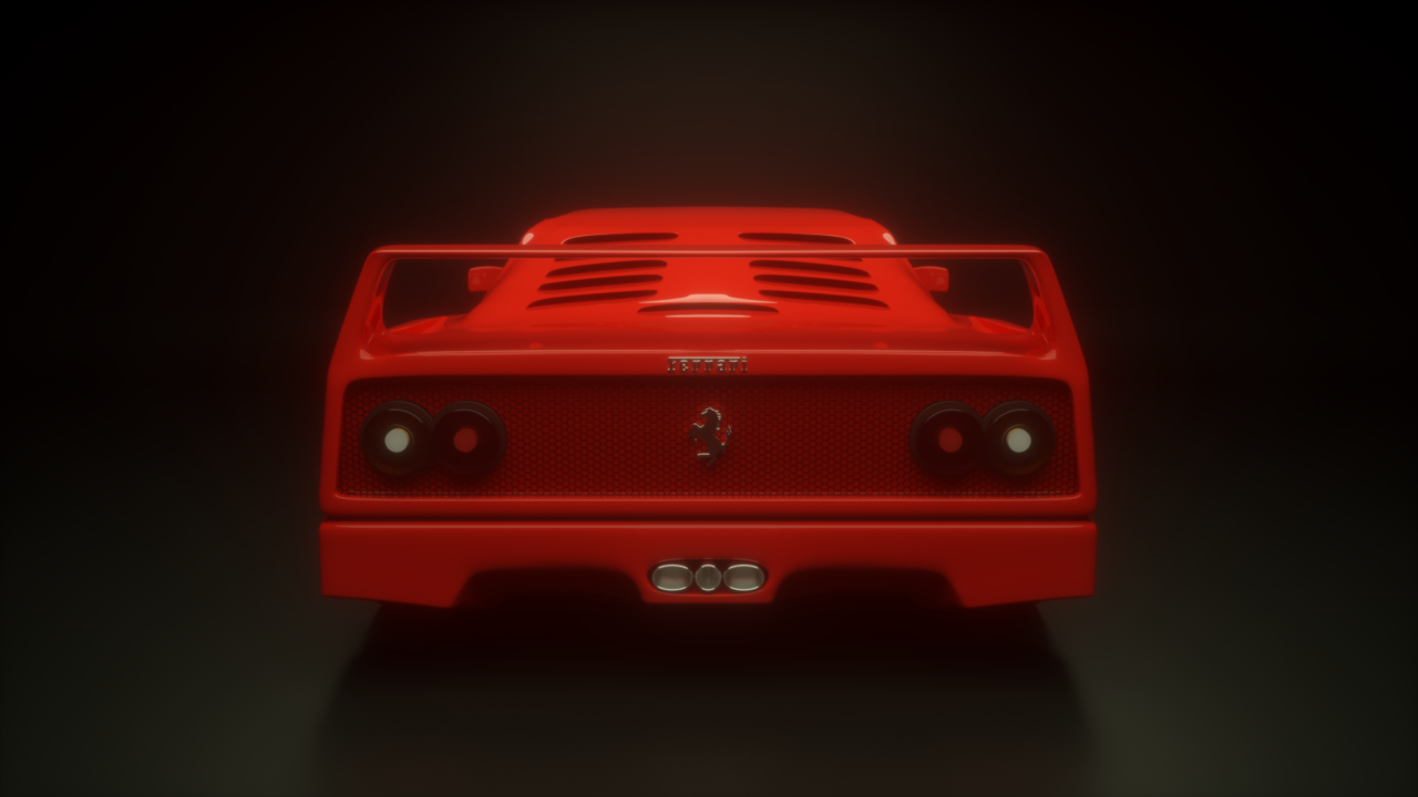 F40 Back